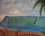 Brothers Surfing Mural